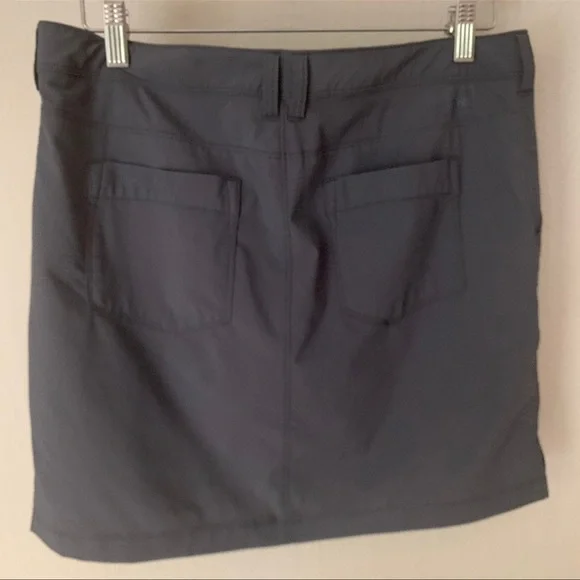 REI Northway Skort Skirt Stretch Asphalt Grey Hiking Activewear Travel Quick Dry - Picture 8 of 14